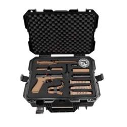 PISTOLET GLOCK 17 GEN5 SV CAL 9 MM PAK - BLACK COYOTE DOUBLE SET - EDITION LIMITEE