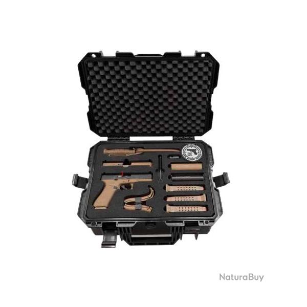 PISTOLET GLOCK 17 GEN5 SV CAL 9 MM PAK - BLACK COYOTE DOUBLE SET - EDITION LIMITEE