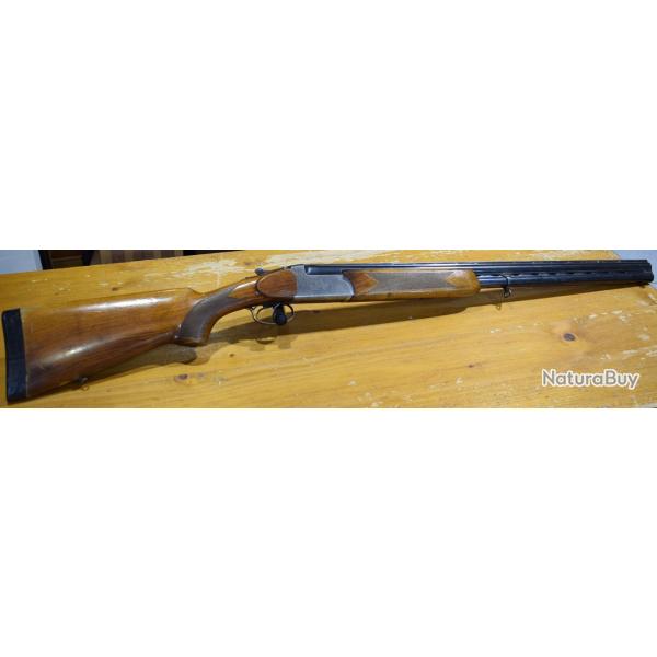 Fusil marcheno italie superpos� bois cal 12/70 canon de 71cm occasion