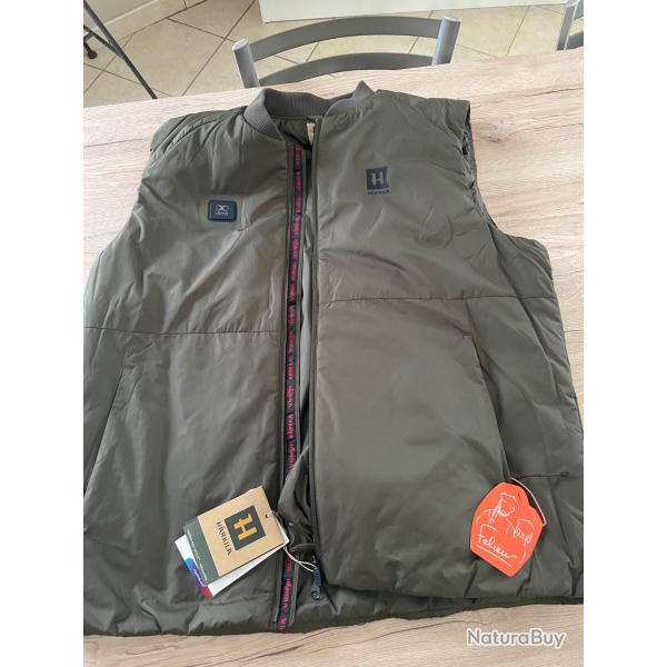 Gilet chauffant Harkila Clim8 neuf avec batterie