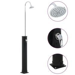 Douche solaire Noir 214 cm 20 L alsavelo