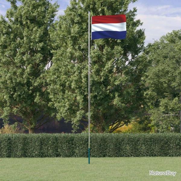 Drapeau des Pays-Bas et m�t 6,23 m Aluminium