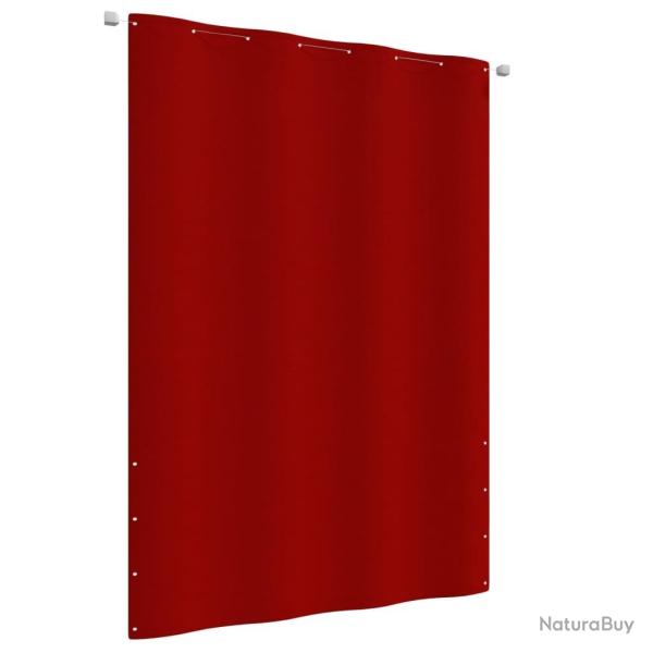 �cran de balcon Rouge 160x240 cm Tissu Oxford