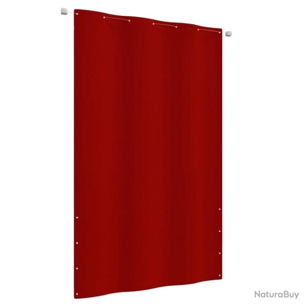cran de balcon Rouge 140x240 cm Tissu Oxford alsavelo