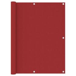 &Eacute;cran de balcon Rouge 120x500 cm Tissu Oxford