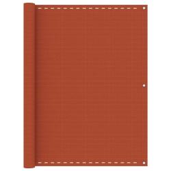 &Eacute;cran de balcon Orange 120x500 cm PEHD