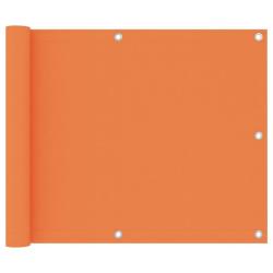 &Eacute;cran de balcon Orange 75x500 cm Tissu Oxford