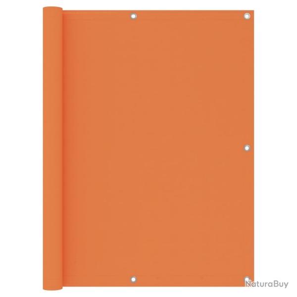 �cran de balcon Orange 120x500 cm Tissu Oxford