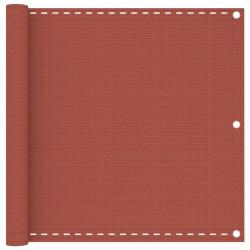 &Eacute;cran de balcon Terre cuite 90x300 cm PEHD