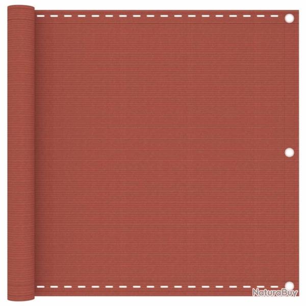 �cran de balcon Terre cuite 90x300 cm PEHD alsavelo