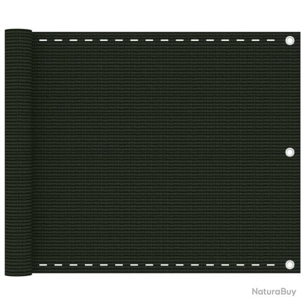 �cran de balcon Vert fonc� 75x600 cm PEHD