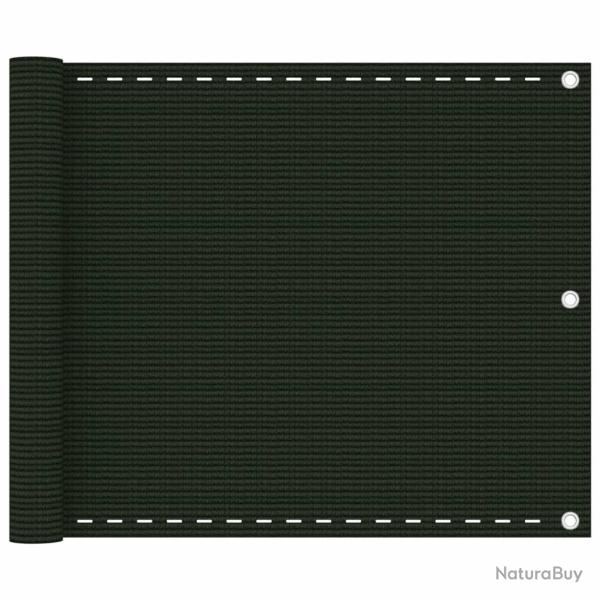 �cran de balcon Vert fonc� 75x500 cm PEHD