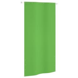 &Eacute;cran de balcon Vert clair 120x240 cm Tissu Oxford alsavelo