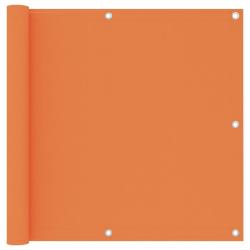 &Eacute;cran de balcon Orange 90x500 cm Tissu Oxford