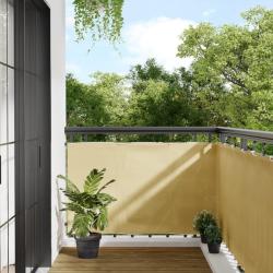 &Eacute;cran de balcon sable 90x300 cm 100% polyester oxford