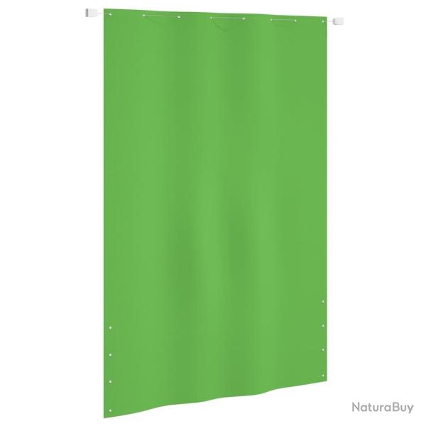 �cran de balcon Vert clair 160x240 cm Tissu Oxford