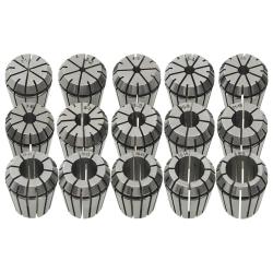 Douilles de serrage ER25 15 pcs Ensemble d'outils de tournage