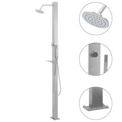 Douche d'ext&eacute;rieur Acier inoxydable Droit