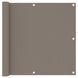 &Eacute;cran de balcon Taupe 90x300 cm Tissu Oxford