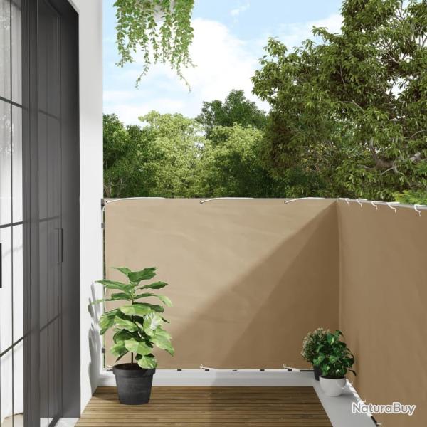 �cran de balcon Beige 120x300 cm Tissu Oxford