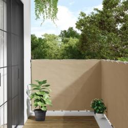 &Eacute;cran de balcon Beige 120x600 cm Tissu Oxford
