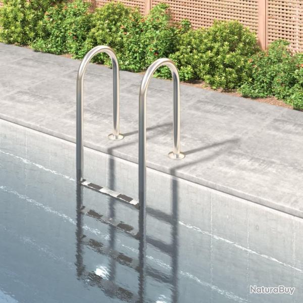 �chelle de piscine 54x38x184,5 cm acier inoxydable 304