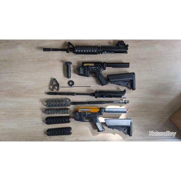 Airsoft - lot 2x M4 AEG