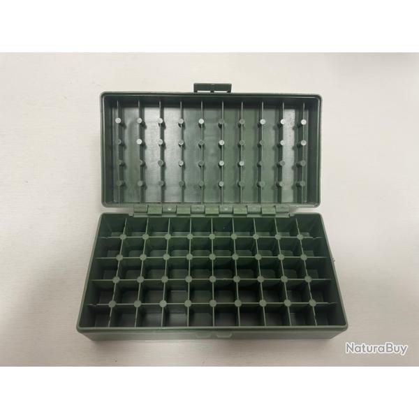 !! NEUF !! BO�TE DE RANGEMENTS 50 MUNITIONS CALIBRE 45ACP