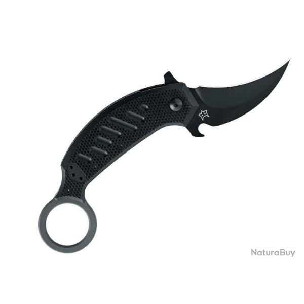 COUTEAU FOX KARAMBIT FOX PIKAL G10 TOUT NOIR