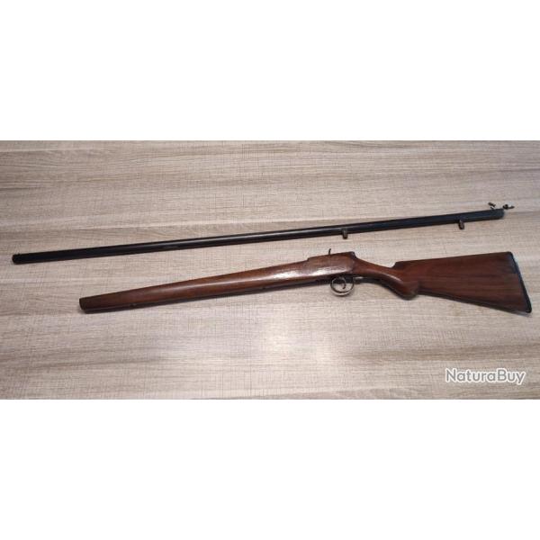 tr�s grand fusil fabrication artisanale vers 1850 � piston � poudre noire 12mm longueur de 151cm!