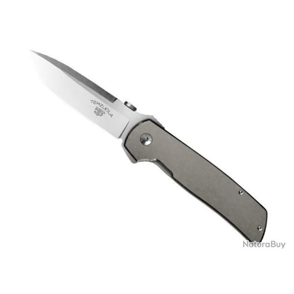 COUTEAU FOX ORIGINAL GANSTER TITANIUM GRIS