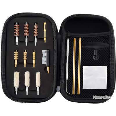 Cherish XT Kit de nettoyage pour fusil/pistolet/fusil de chasse Calibre .17 .22 Cal .308 .380 9 mm