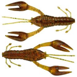 Leurre Souple Gunki Hourra Craw Up 75 4,1g 7,5cm par 5 Pumpkin Green Flk