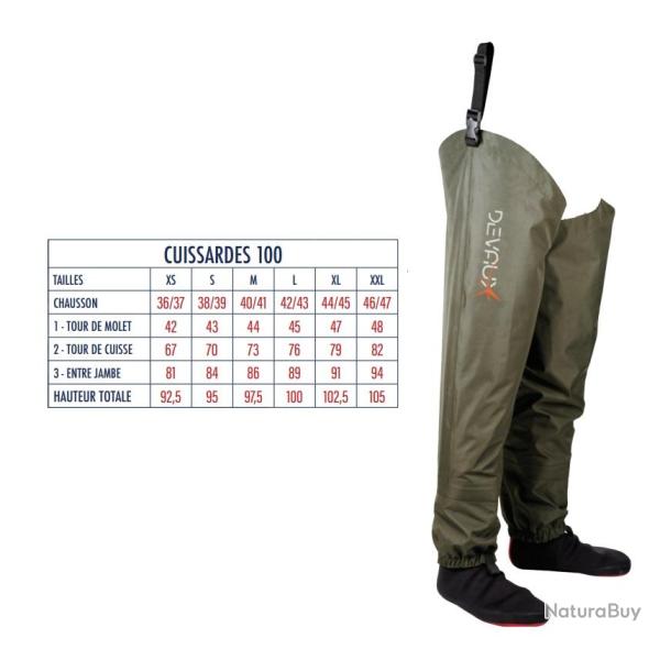 CUISSARDE 100 XL - 44/45