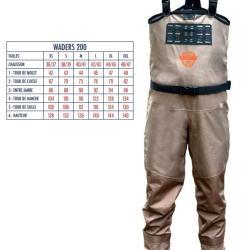 WADERS DEVAUX 200 XXL - 46/47