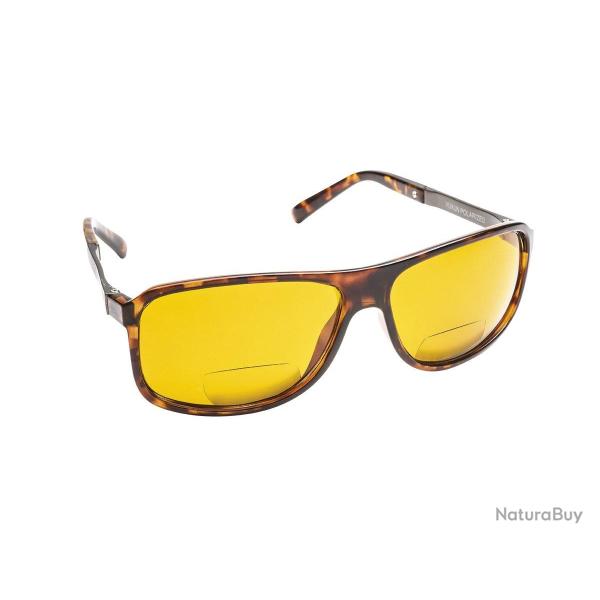 LUNETTES POLARISANTES VUXUN 640 VERRE JAUNE AVEC GROSSISSEMENT +2.5