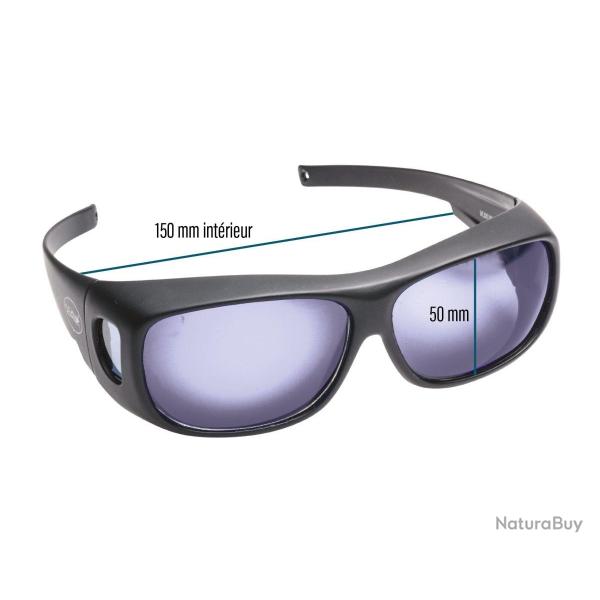SURLUNETTES POLARISANTES VUXUN 7800 VERS GRIS + MIROIR BLEU