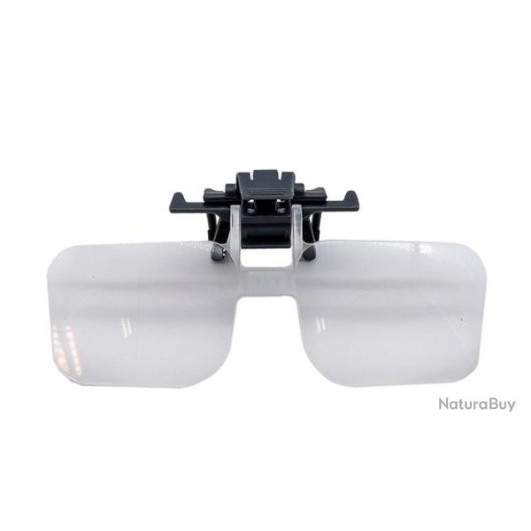 CLIP LOUPE RELEVABLE CARSON 2X