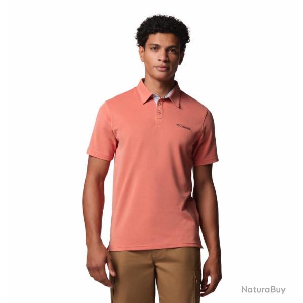 Polo Respirant Columbia Nelson Point Orange