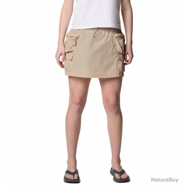 Jupe Short Respirante Columbia Elevated View Cargo Skort Beige