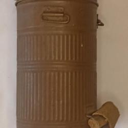 Boitier transport ANP 1919 anti gaz kaki 39/45