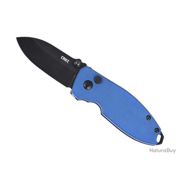 COUTEAU CRKT SQUID MICARTA BLEU