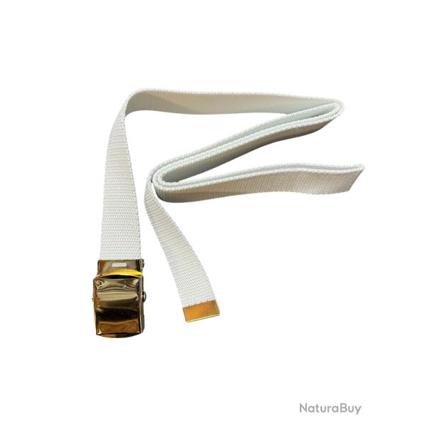 Ceinture Toile blanche coton