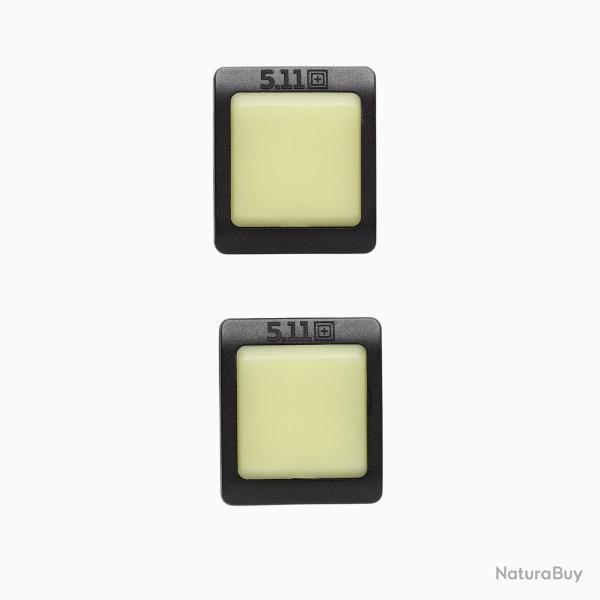 Marqueurs lumineux clip Molle Noir (019)