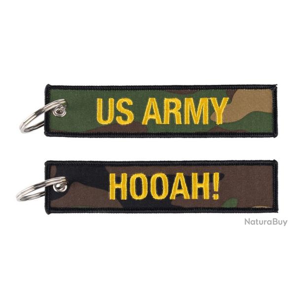 Porte cl� Hooah US Army - Fostex Garments