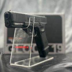 PISTOLET GLOCK 19 GEN5 MOS BBS 6MM CO2 1J BLACK AVEC 4 INTERFACES