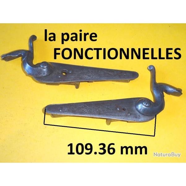 LOT de paire de platines compltes de fusil  broche  69.00 Euros !!!- VENDU PAR JEPERCUTE (SZA104)