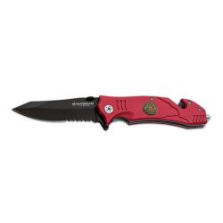 COUTEAU PLIANT FIRE FIGHTER - BOKER MAGNUM