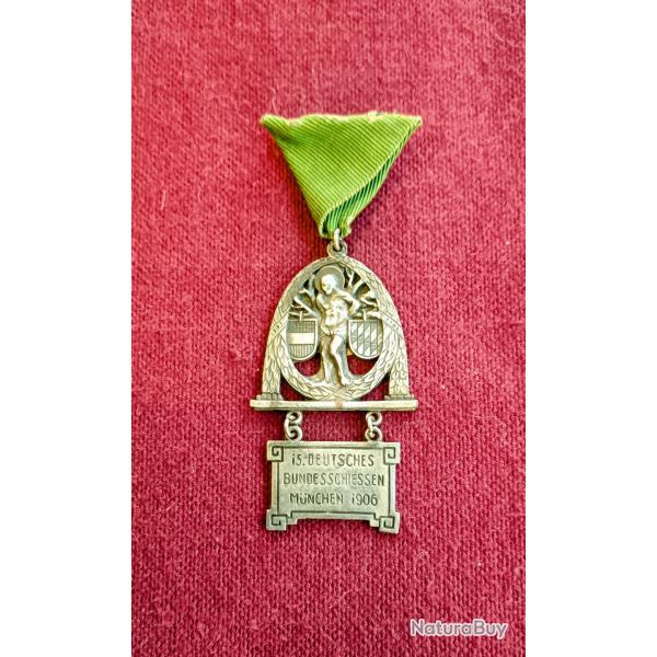 Insigne de tir Bavarois. Munich 1906