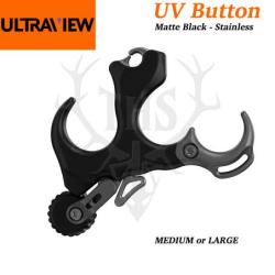 ULTRAVIEW UV Button - D&eacute;cocheur au Pouce pour Chasseurs & Tireurs 3D M Acier Inox